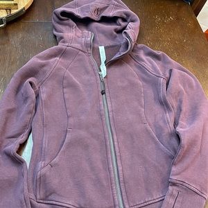 Purple lulu zip up